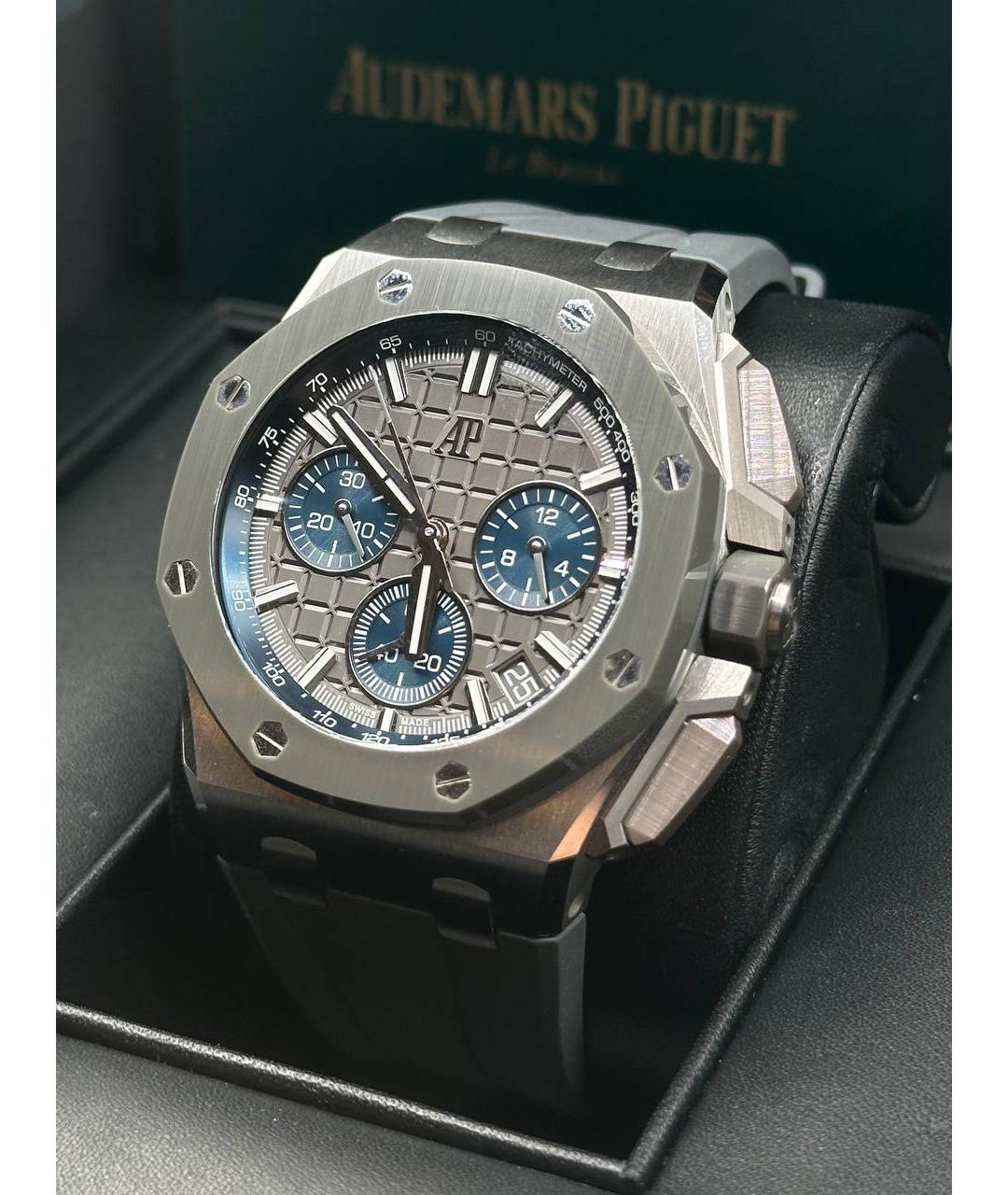 Audemars Piguet Серые керамические часы, фото 3