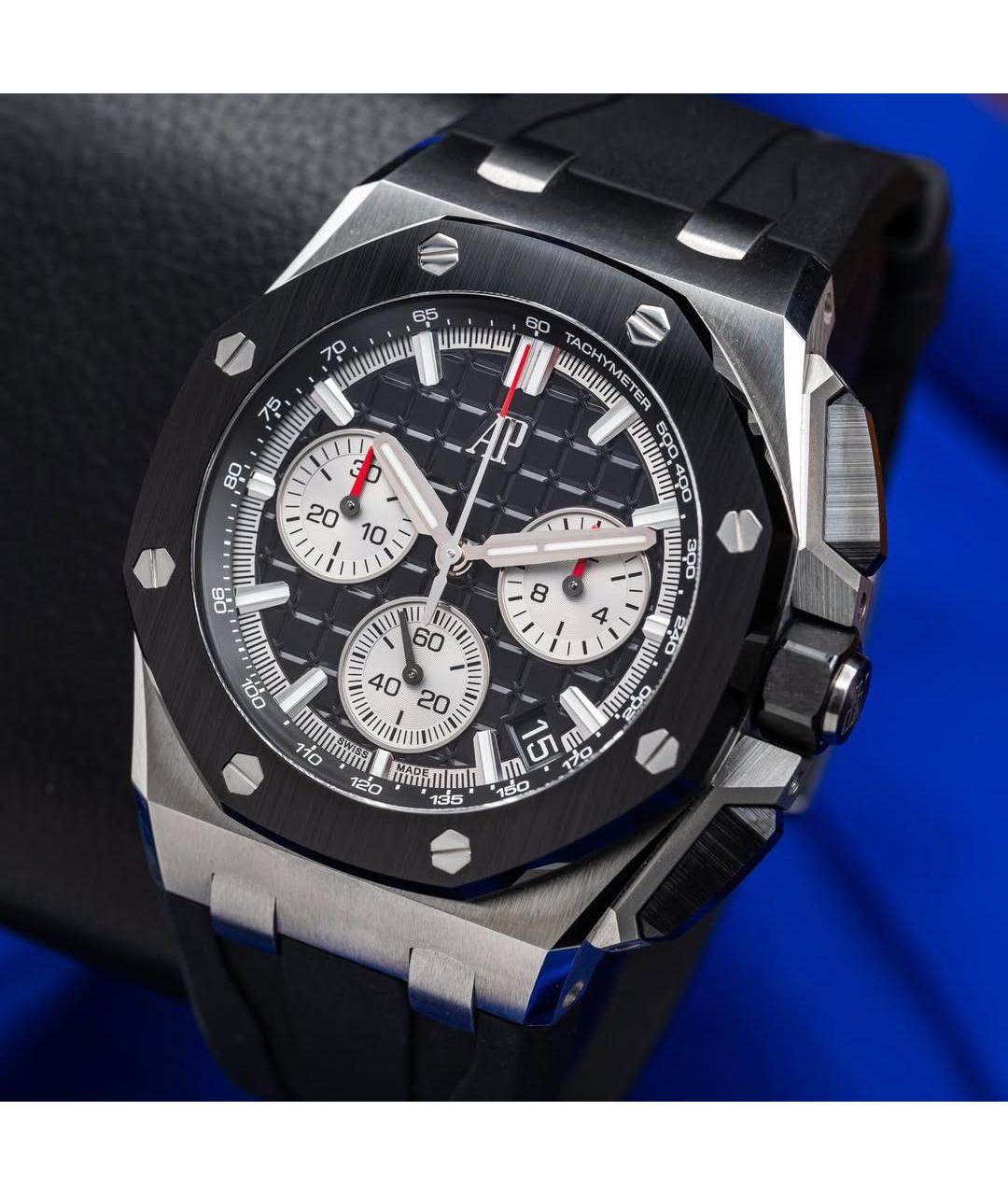 Audemars Piguet Черные керамические часы, фото 3