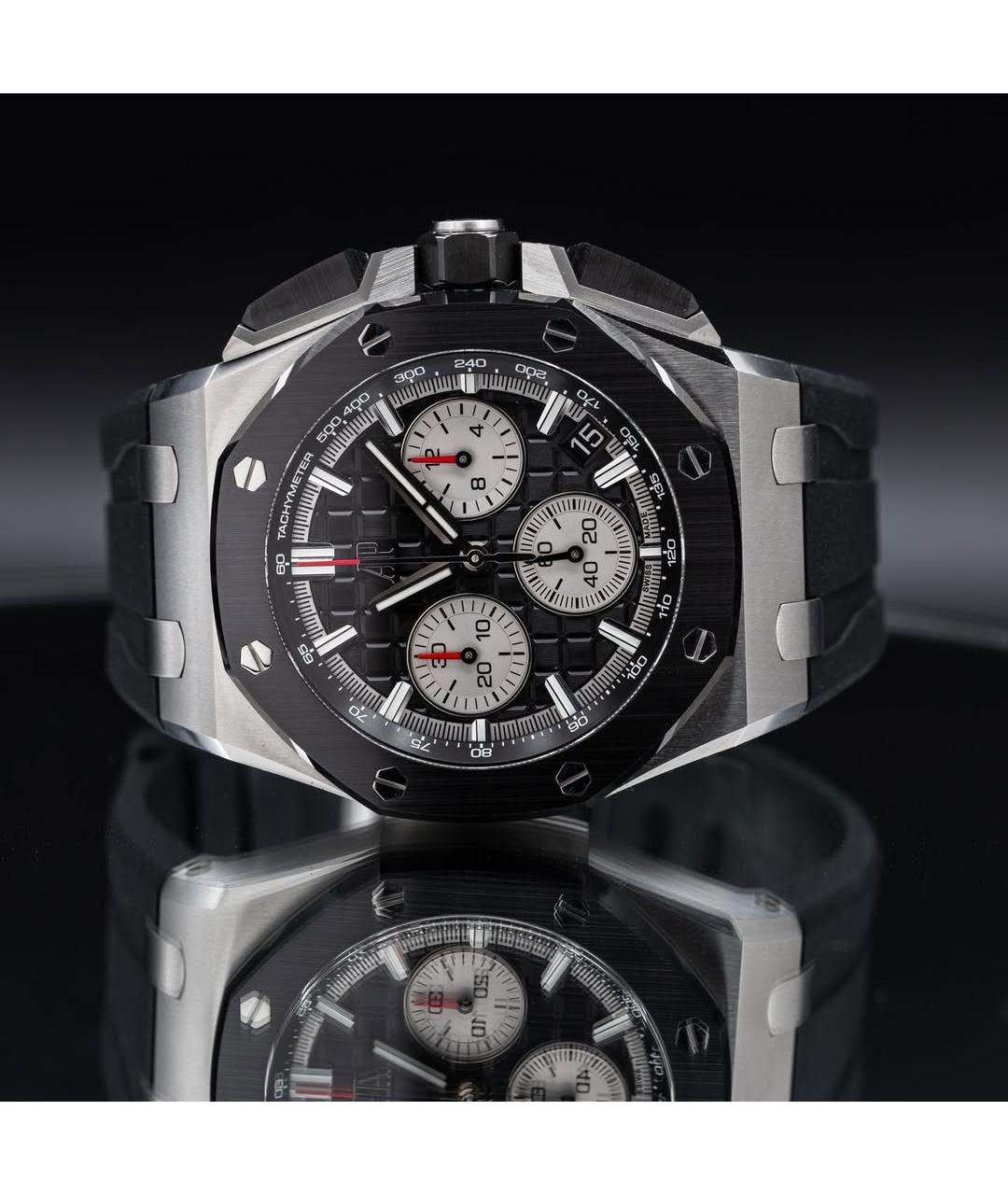 Audemars Piguet Черные керамические часы, фото 4