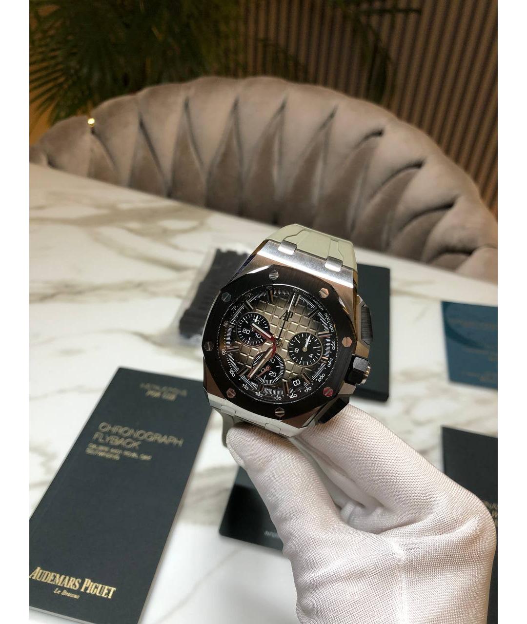 Audemars Piguet Коричневые керамические часы, фото 2