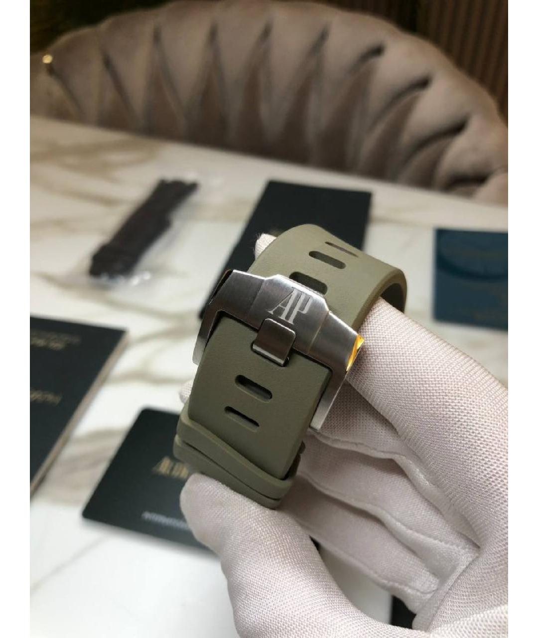 Audemars Piguet Коричневые керамические часы, фото 4
