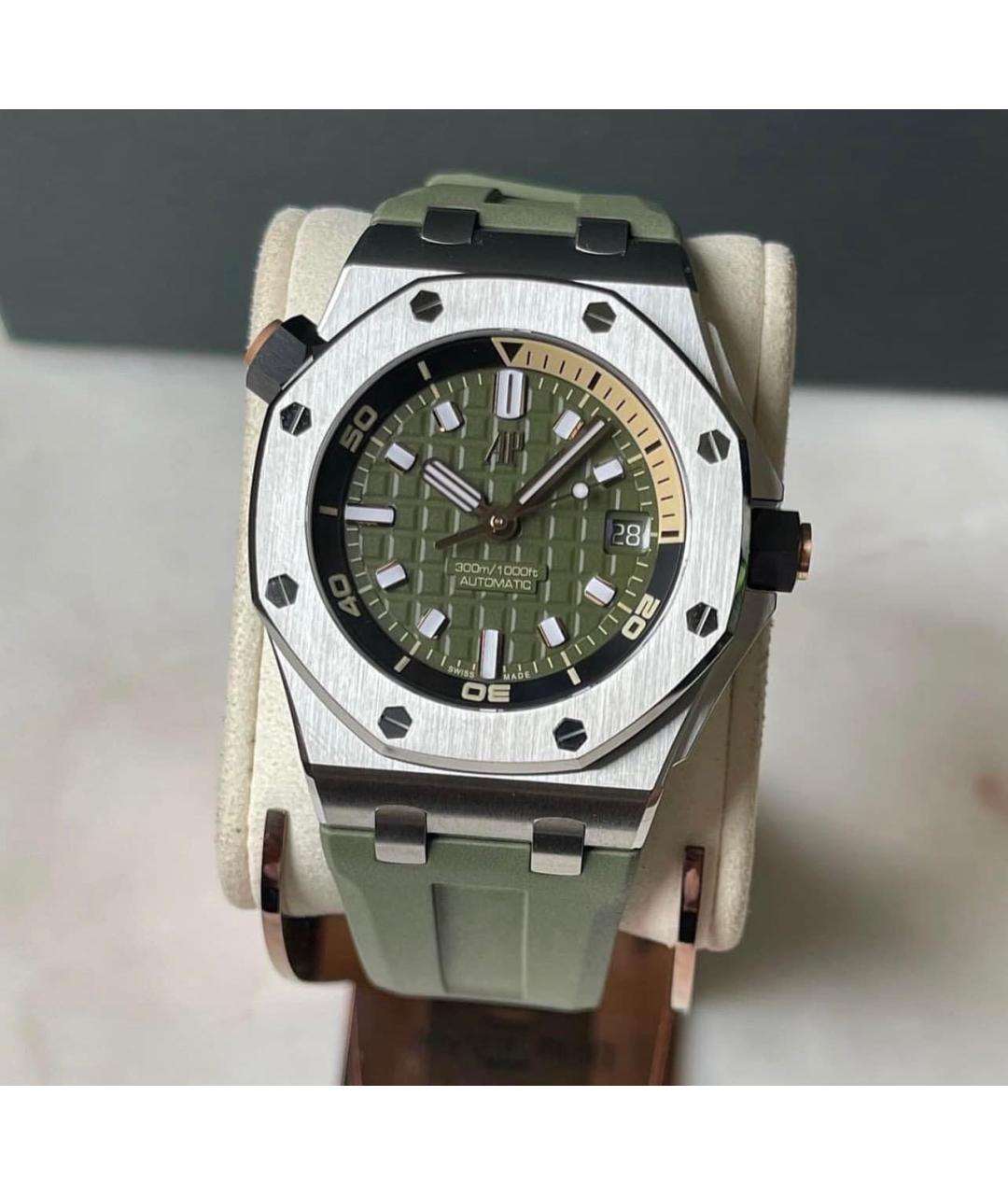 Audemars Piguet Зеленые часы, фото 2