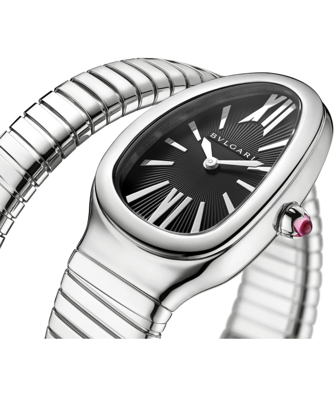 BVLGARI Черные часы, фото 3