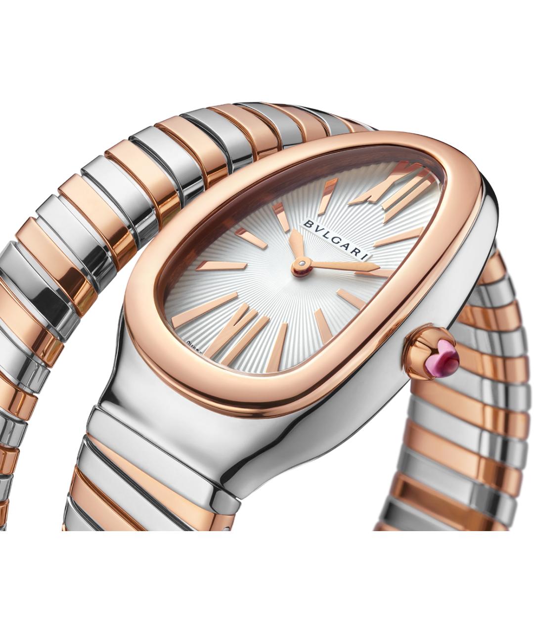 BVLGARI Золотые часы из розового золота, фото 3