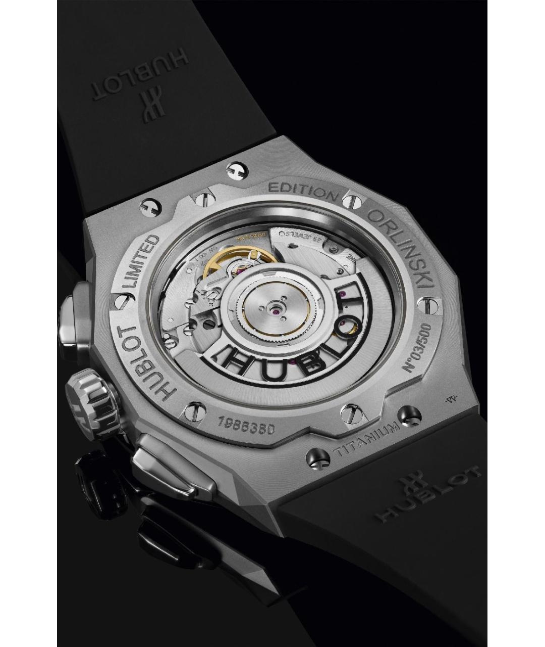 HUBLOT Черные часы, фото 6