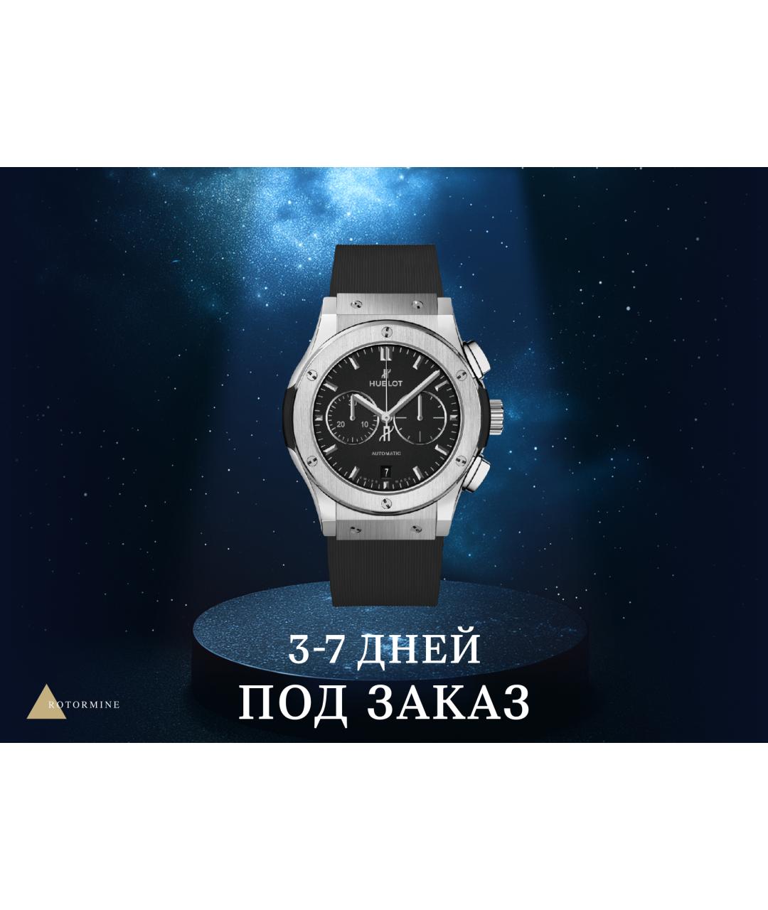 HUBLOT Черные часы, фото 2