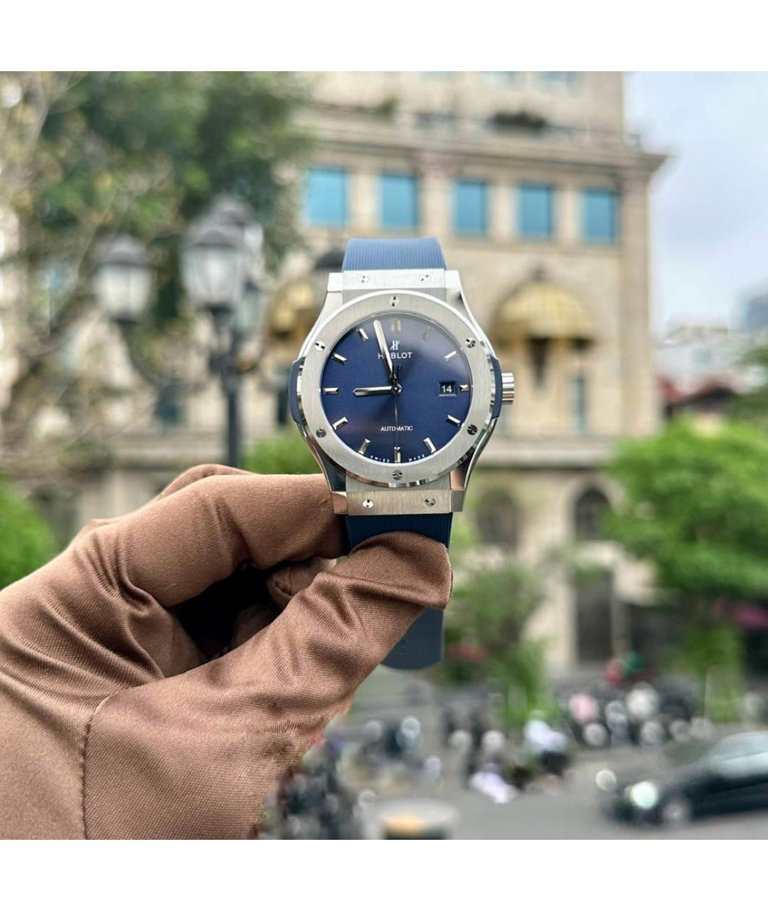 HUBLOT Синие часы, фото 4