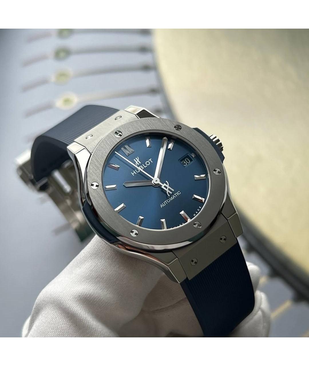 HUBLOT Синие часы, фото 9