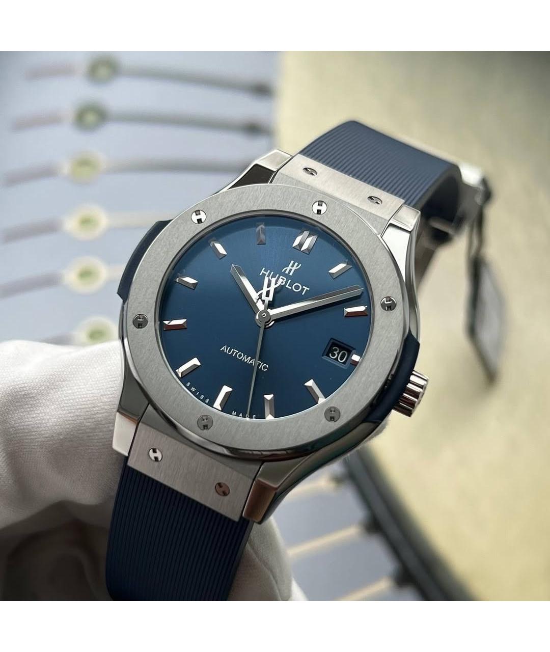 HUBLOT Синие часы, фото 8