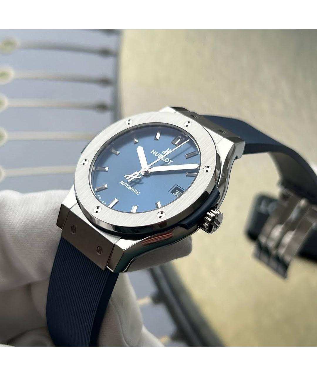 HUBLOT Синие часы, фото 6