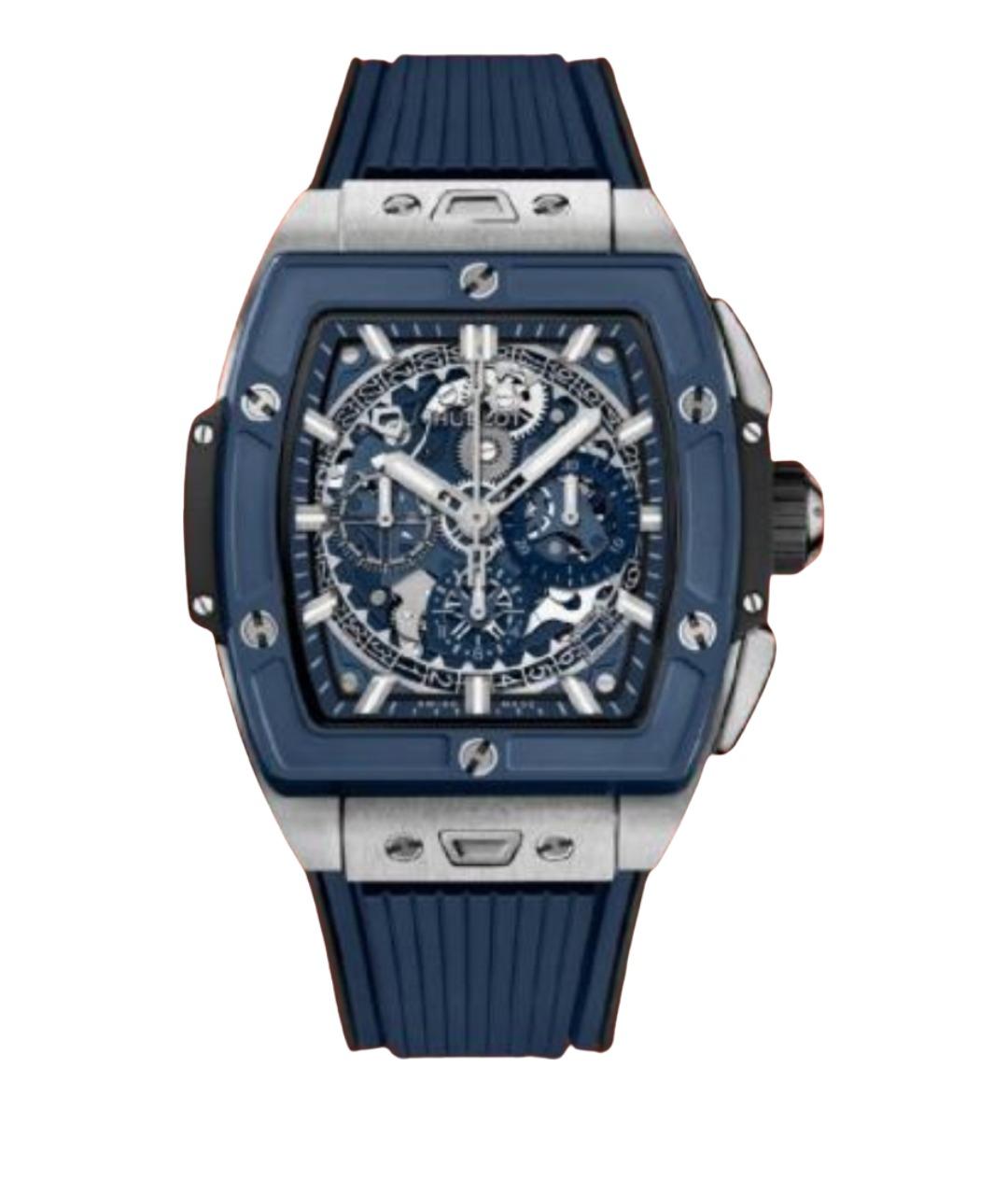 HUBLOT Синие керамические часы, фото 2