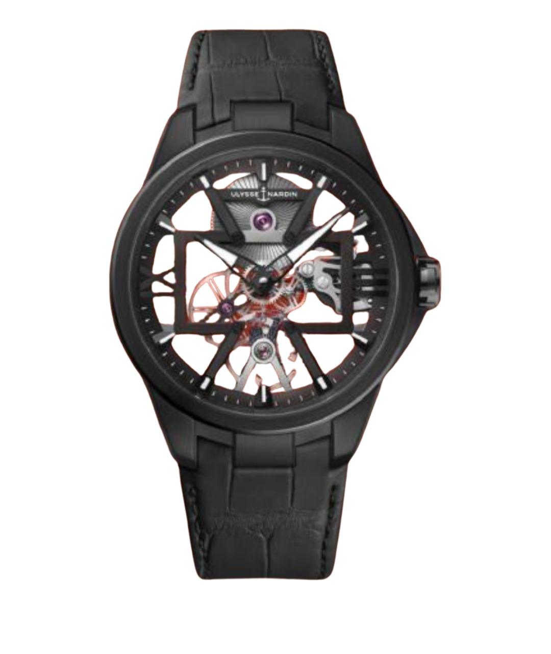 Ulysse Nardin Черные часы, фото 2