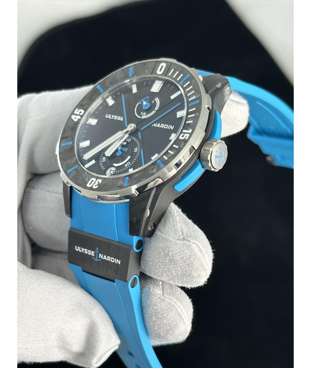 Ulysse Nardin Черные часы, фото 3