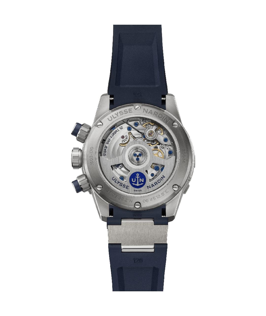 Ulysse Nardin Синие часы, фото 2