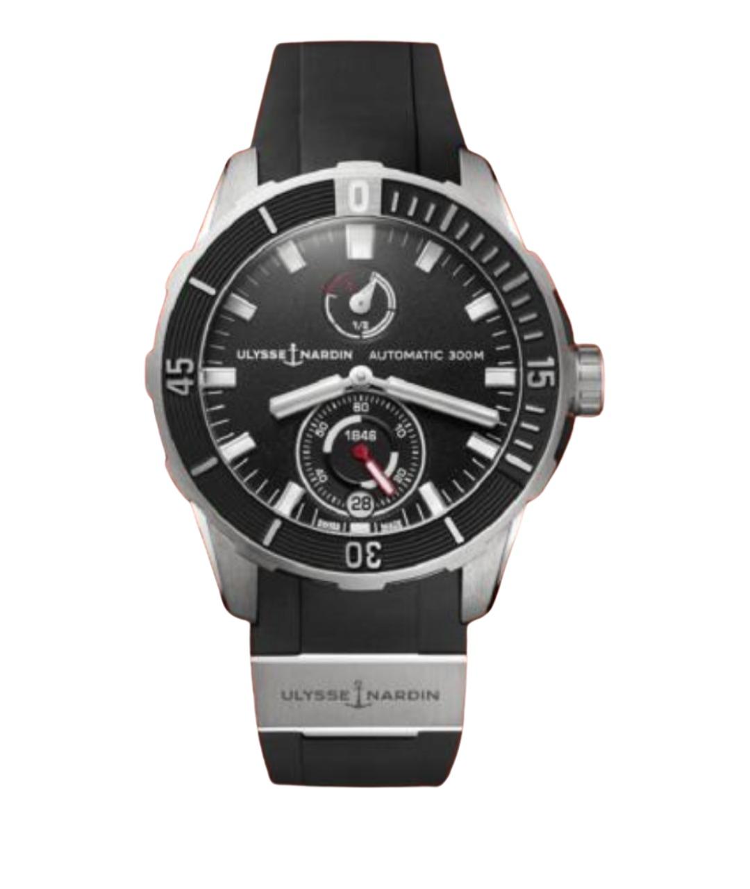 Ulysse Nardin Черные часы, фото 2