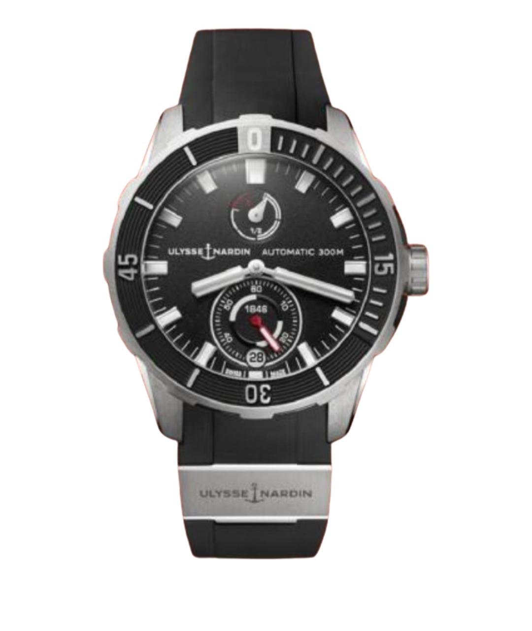 Ulysse Nardin Черные часы, фото 1