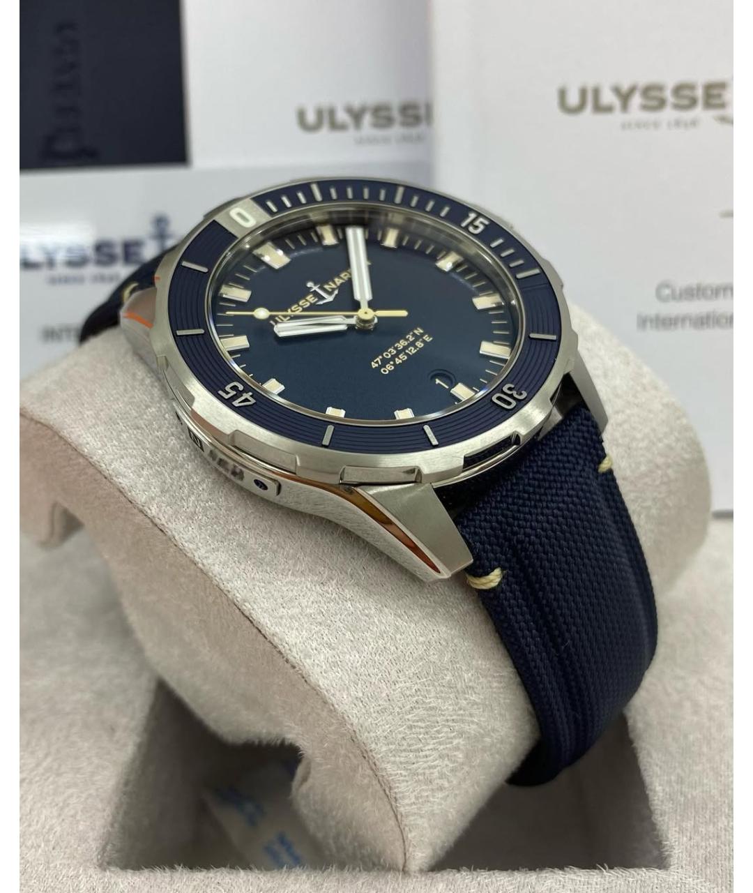 Ulysse Nardin Синие часы, фото 3