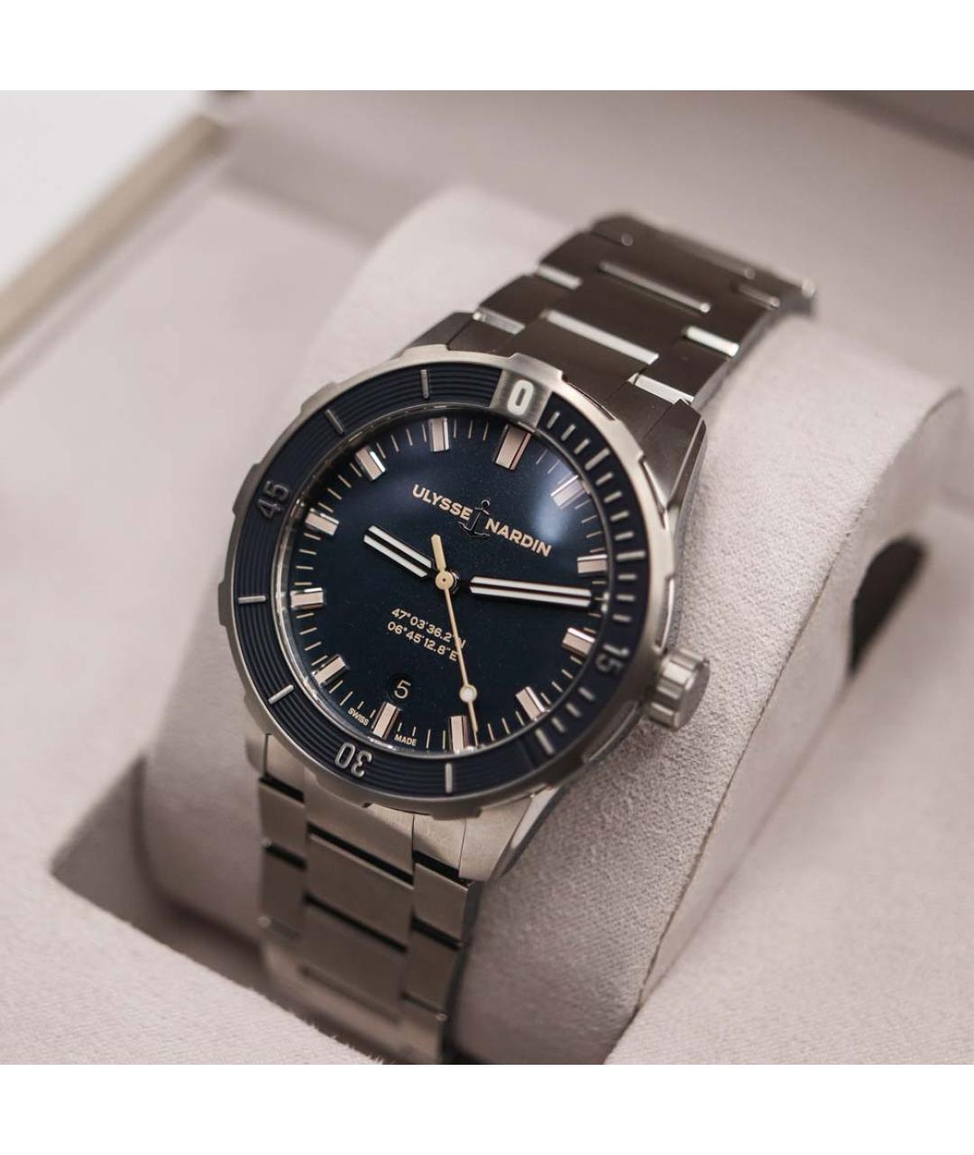 Ulysse Nardin Синие часы, фото 4