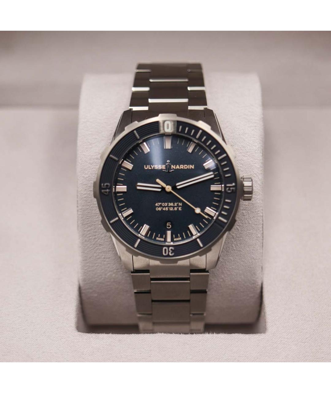 Ulysse Nardin Синие часы, фото 2