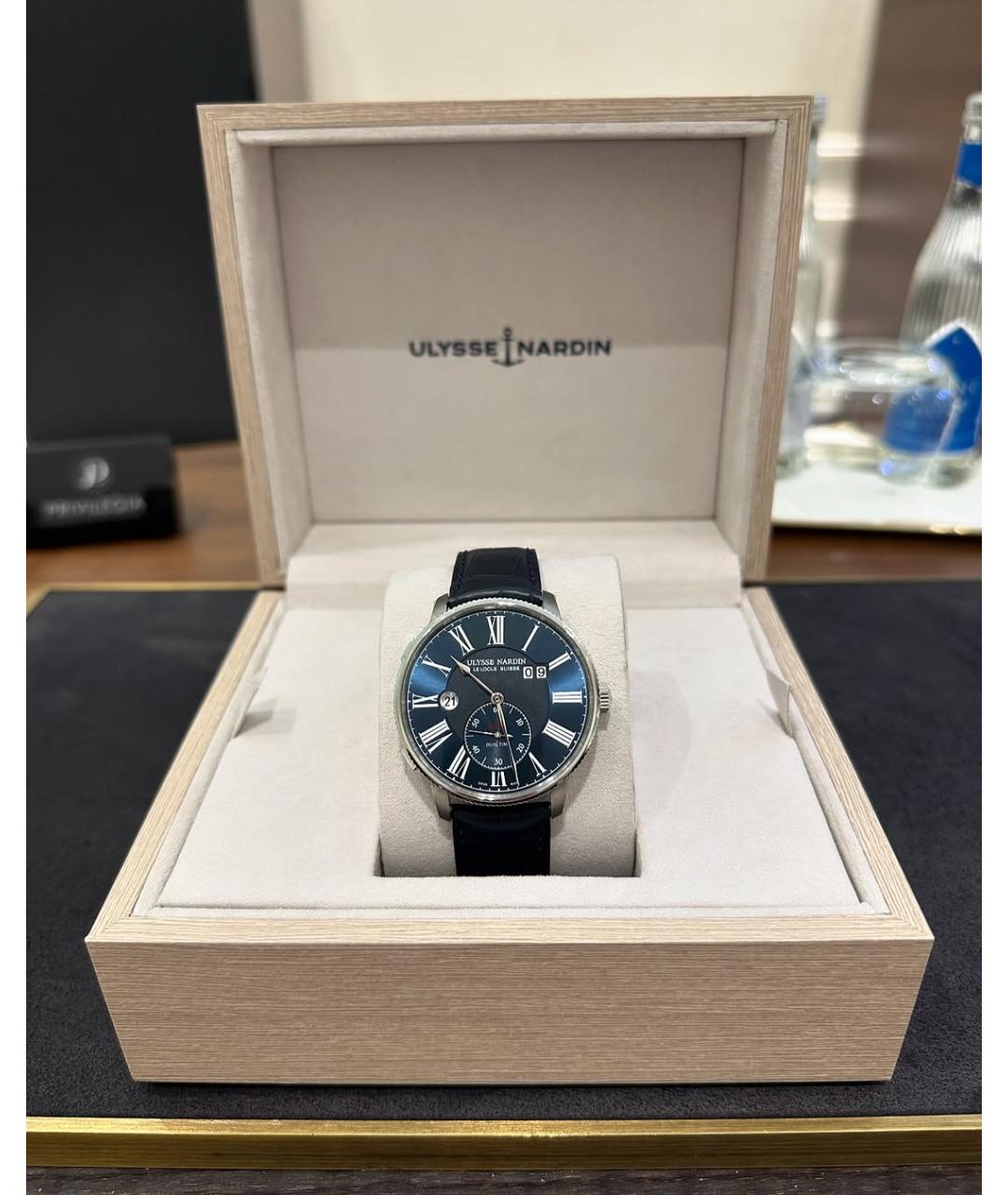 Ulysse Nardin Синие часы, фото 4