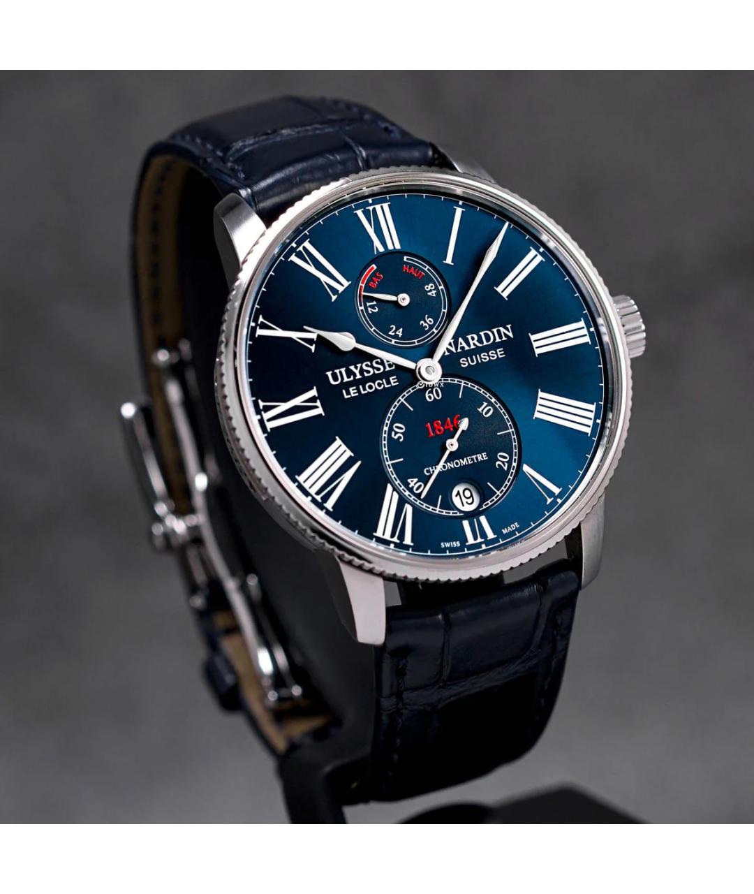 Ulysse Nardin Синие часы, фото 2