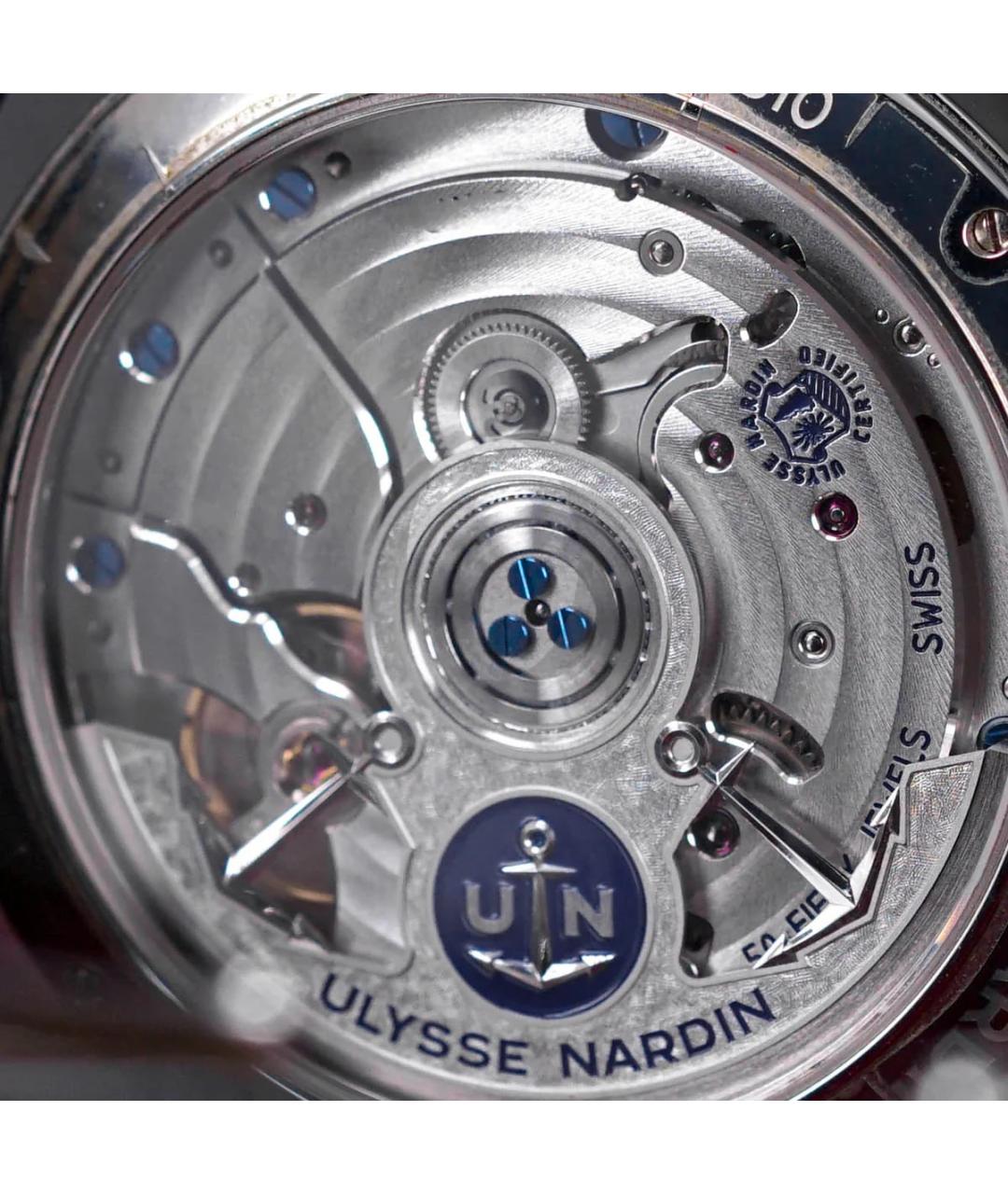 Ulysse Nardin Синие часы, фото 8
