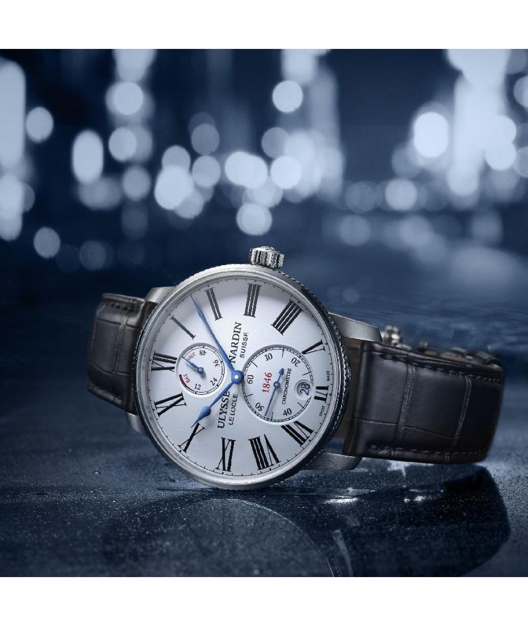 Ulysse Nardin Белые часы, фото 2