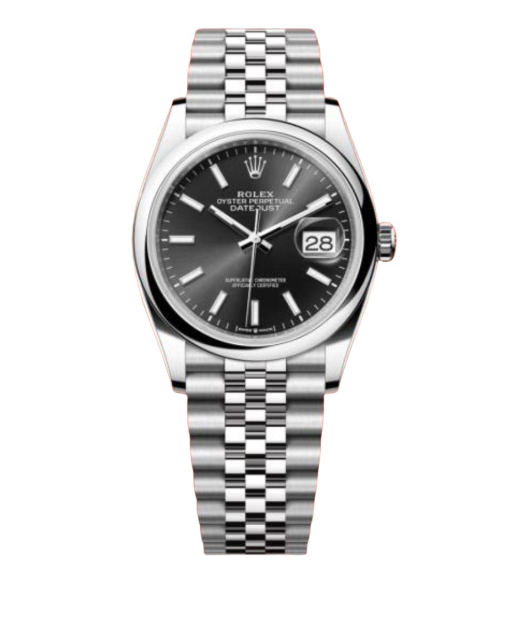 ROLEX Черные часы, фото 1
