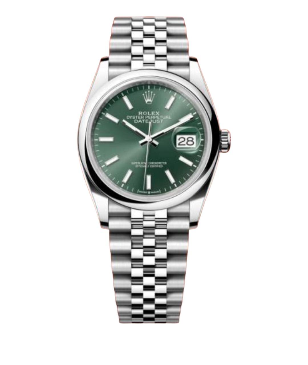 ROLEX Зеленые часы, фото 1