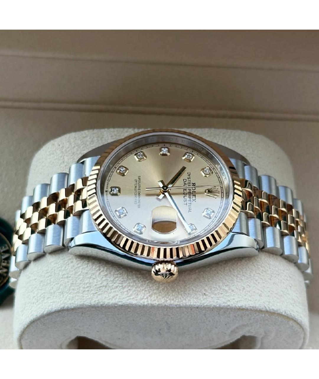 ROLEX Золотые часы из желтого золота, фото 4
