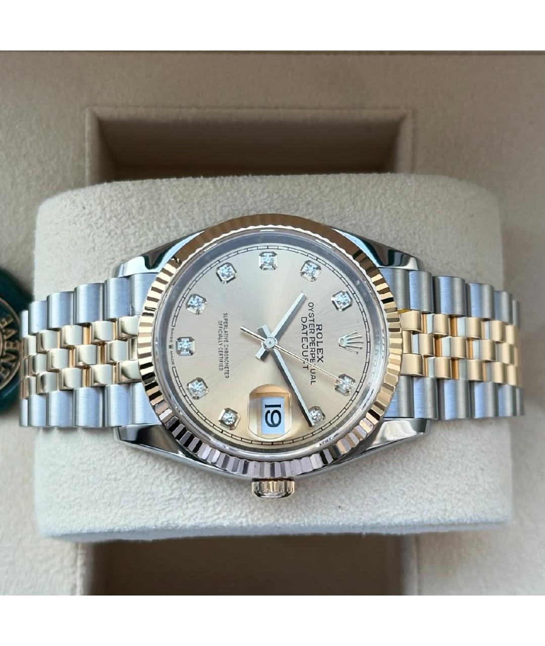 ROLEX Золотые часы из желтого золота, фото 5