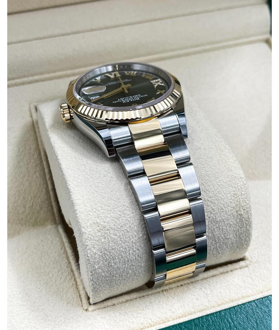 ROLEX Зеленые часы, фото 6