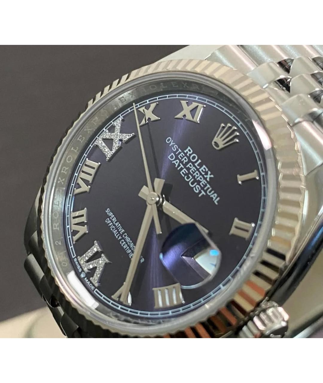 ROLEX Часы из белого золота, фото 5