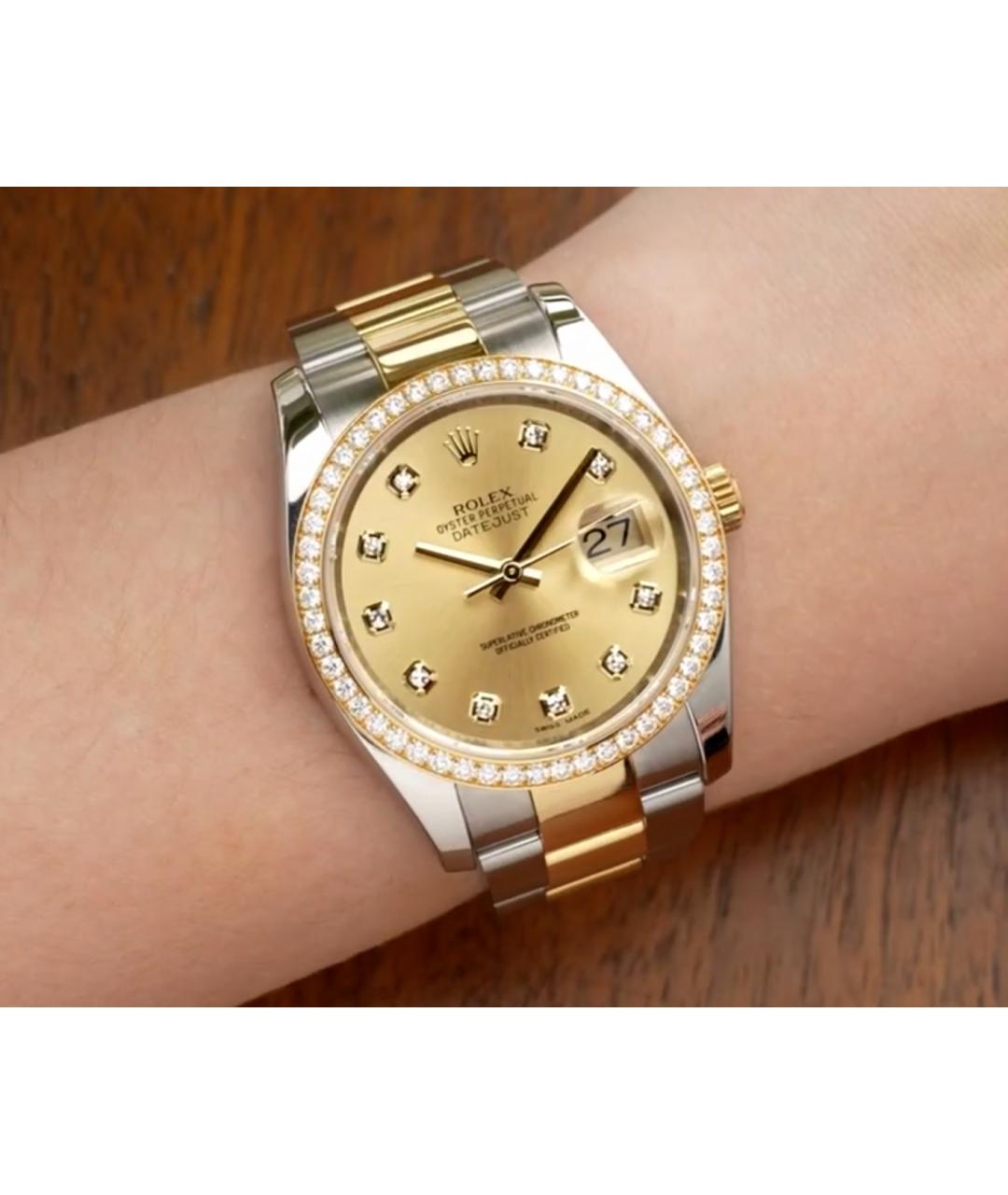 ROLEX Золотые часы из желтого золота, фото 2