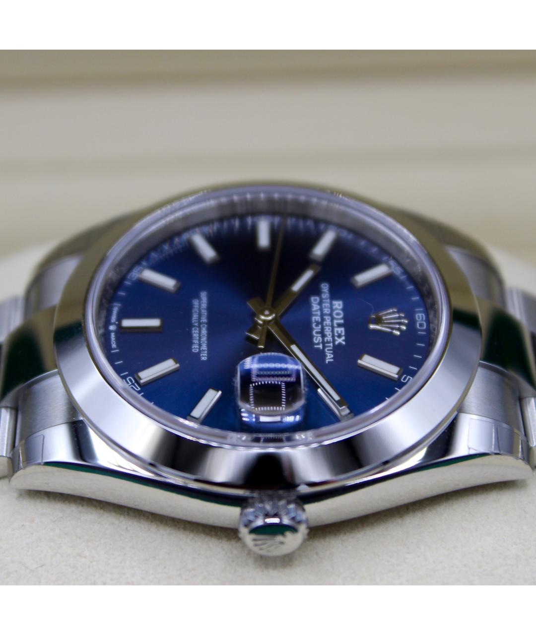 ROLEX Синие часы, фото 4