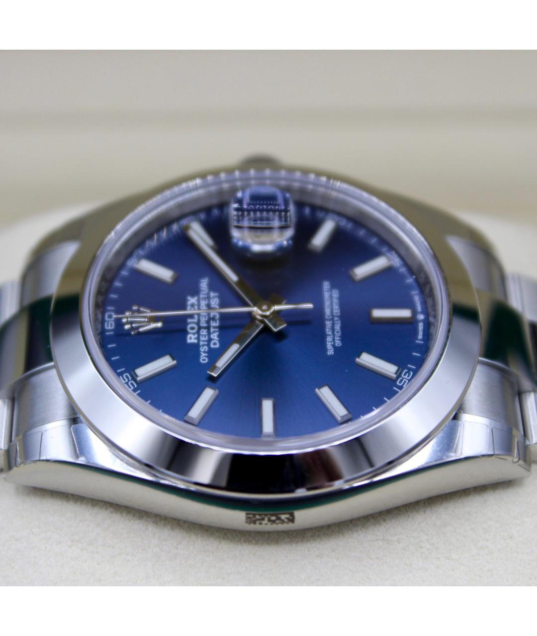 ROLEX Синие часы, фото 5