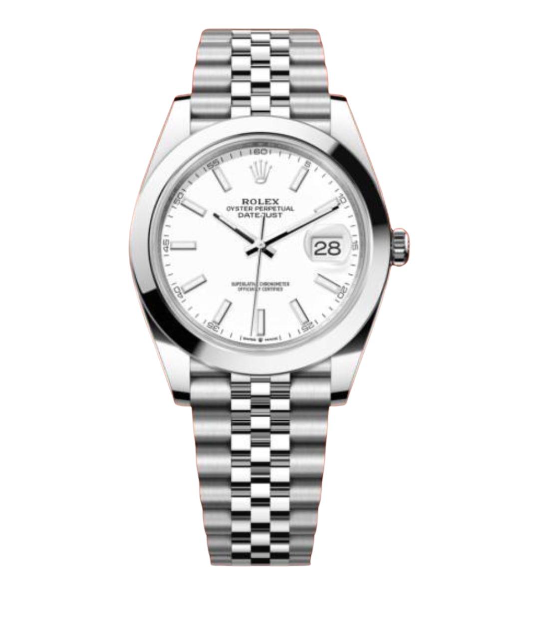 ROLEX Белые часы, фото 1