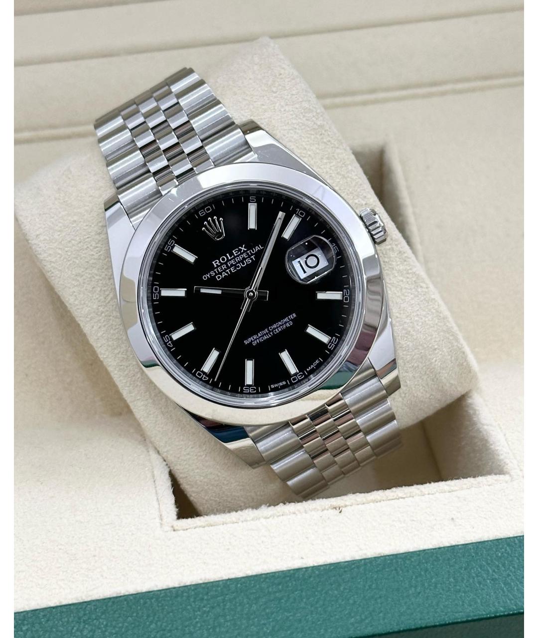 ROLEX Черные часы, фото 6
