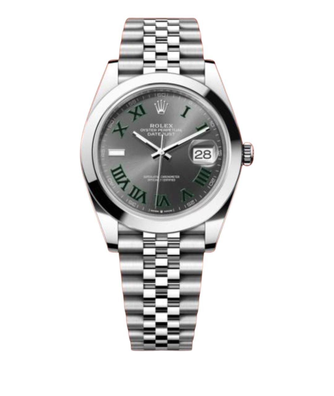ROLEX Серые часы, фото 1