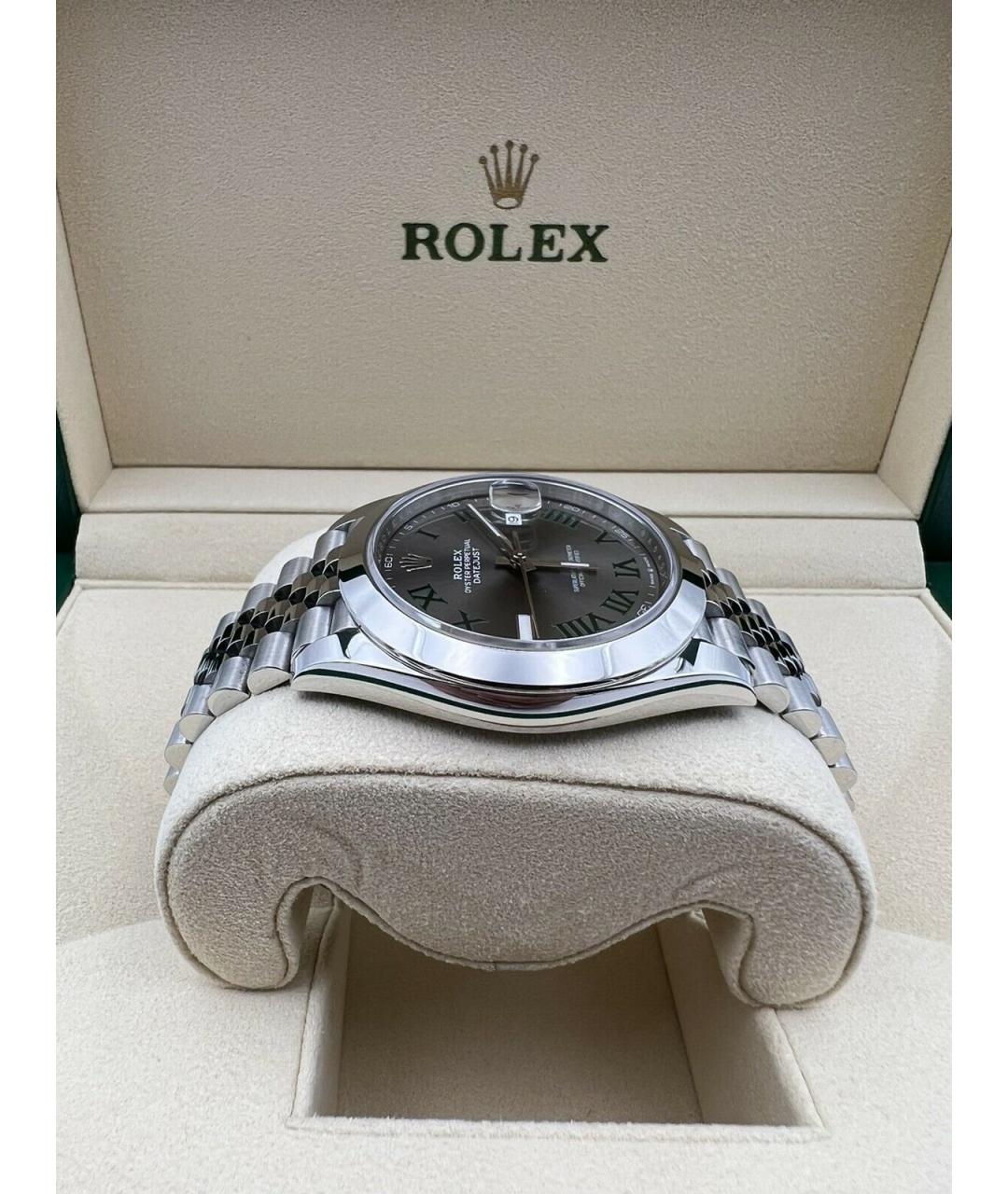 ROLEX Серые часы, фото 8