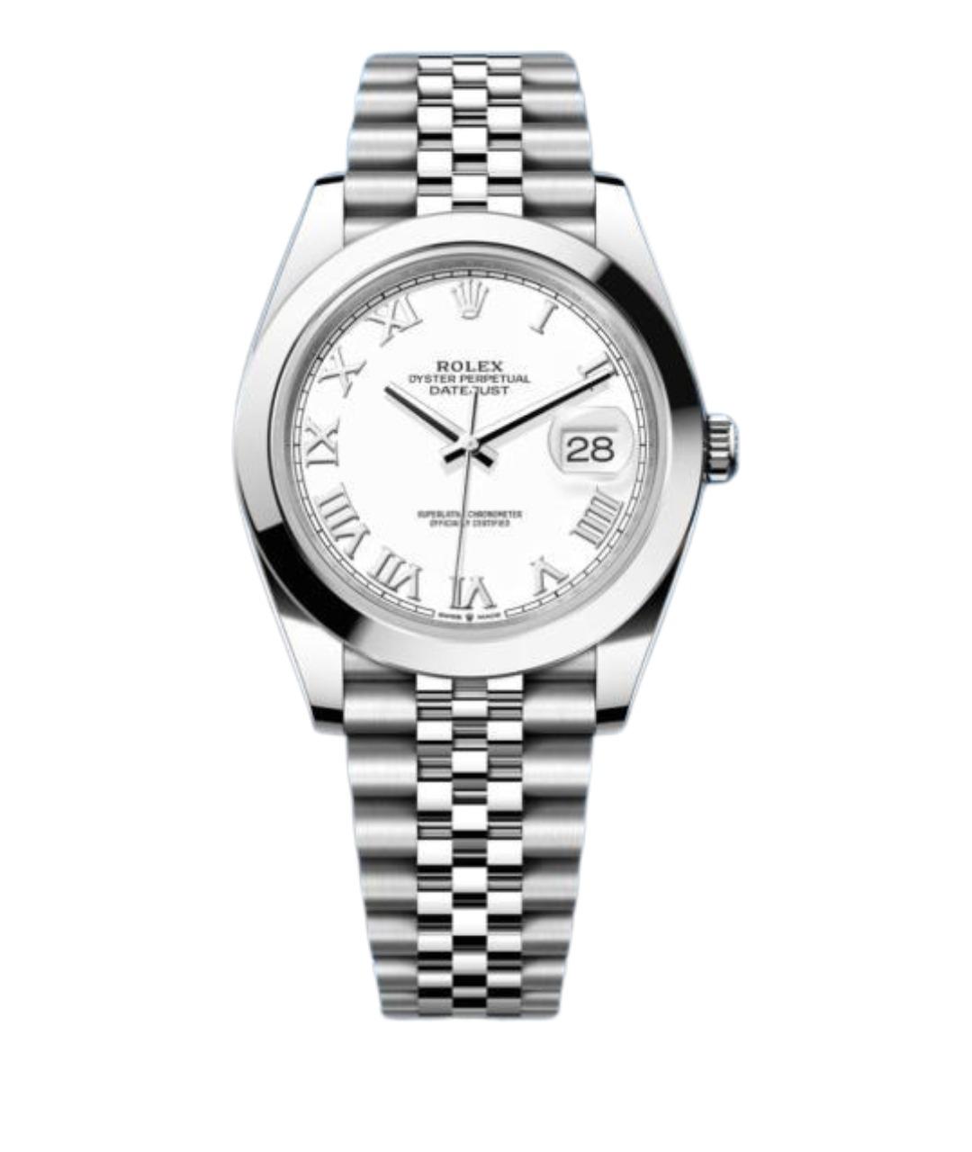 ROLEX Белые часы, фото 1