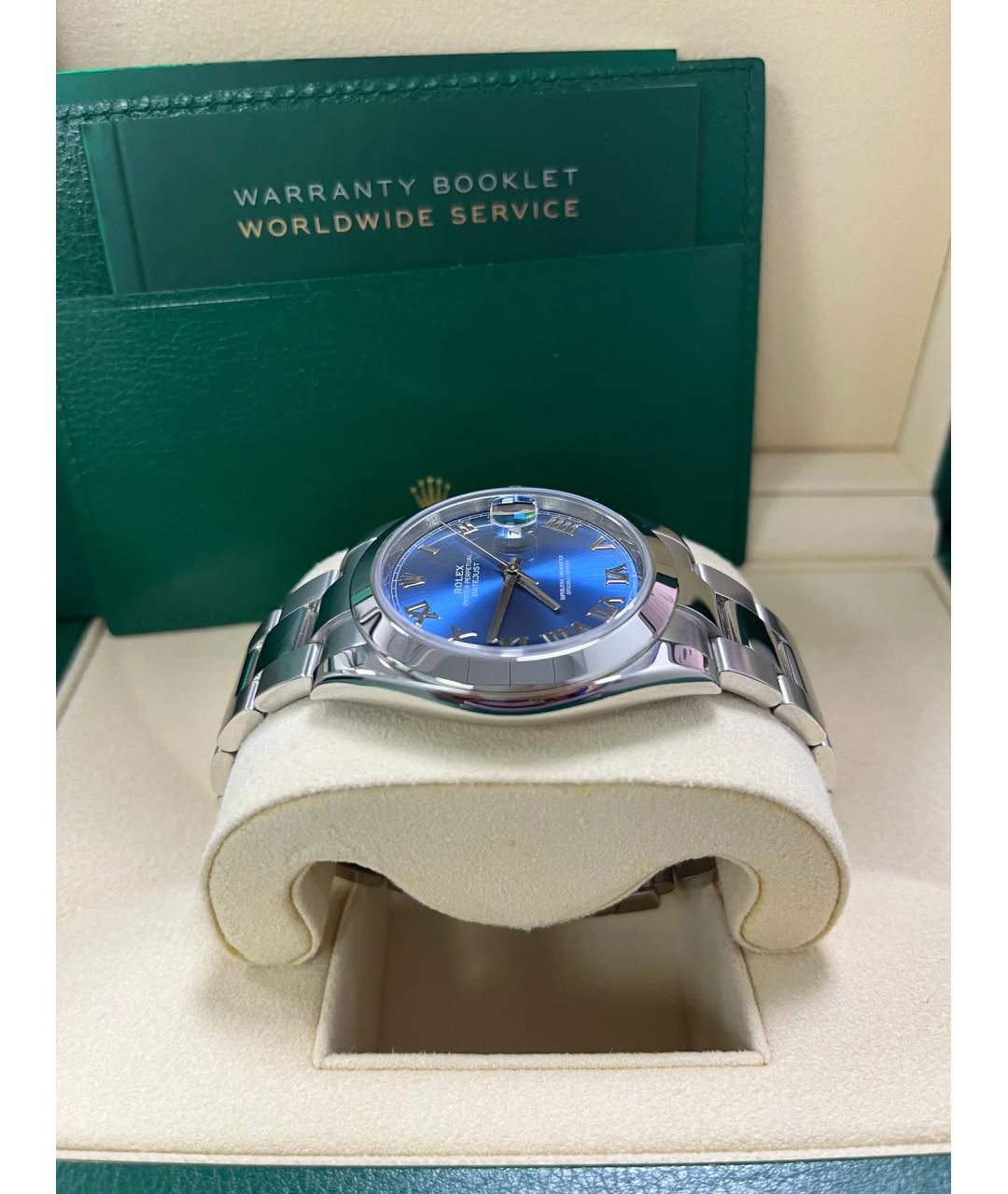 ROLEX Синие часы, фото 7