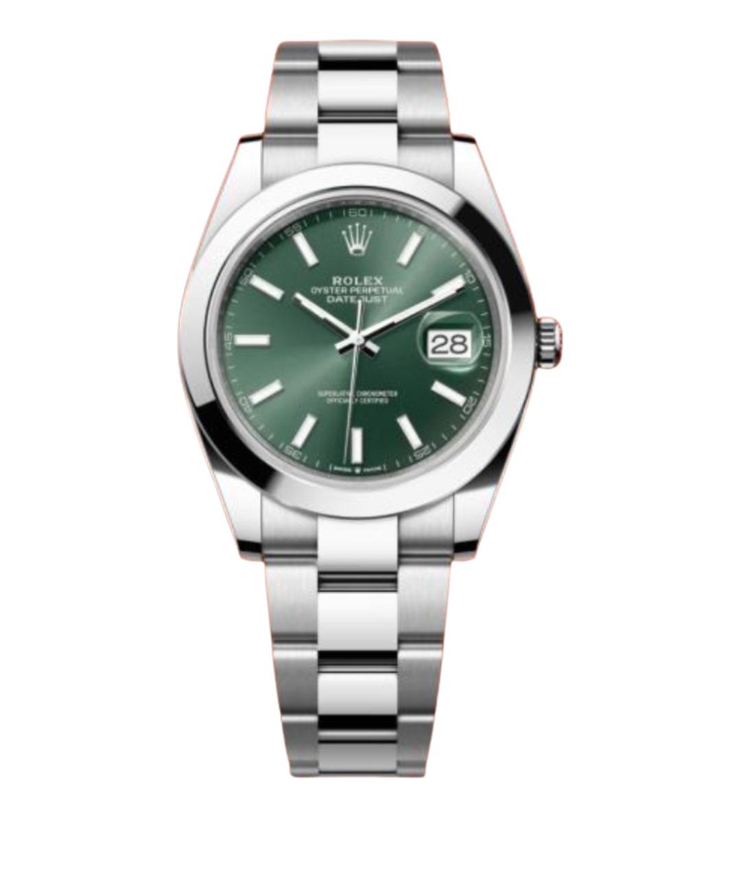 ROLEX Зеленые часы, фото 1
