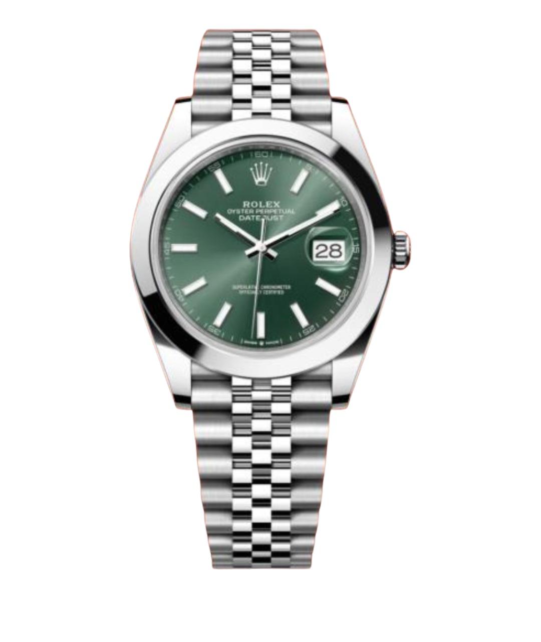 ROLEX Зеленые часы, фото 1