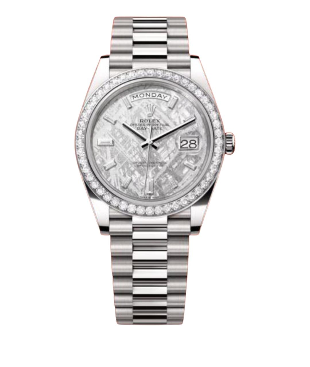 ROLEX Белые часы из белого золота, фото 1