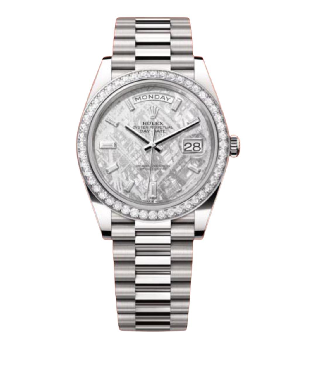ROLEX Белые часы из белого золота, фото 2