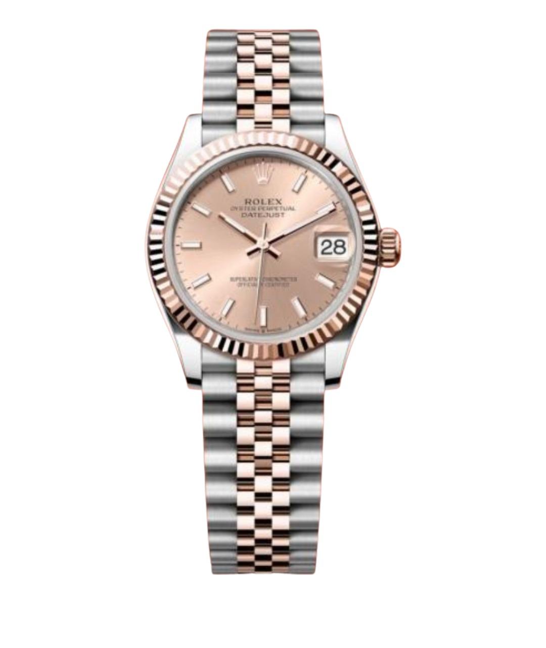 ROLEX Розовые часы из розового золота, фото 1
