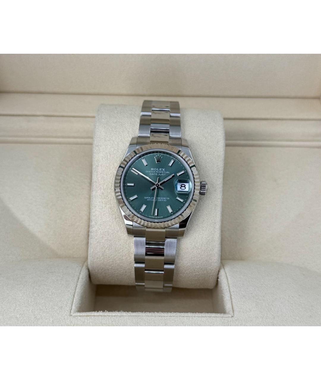 ROLEX Зеленые часы, фото 2
