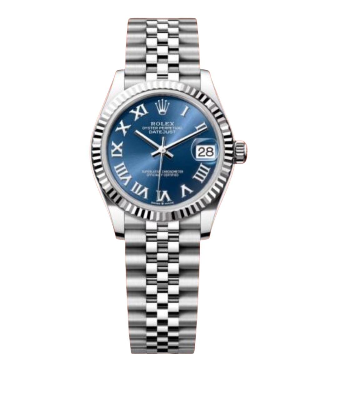 ROLEX Синие часы, фото 1