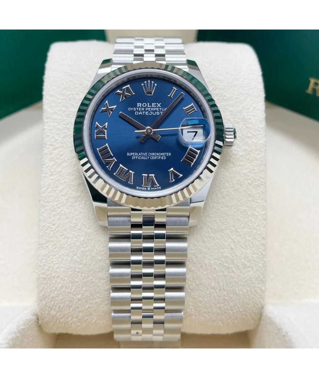 ROLEX Синие часы, фото 2
